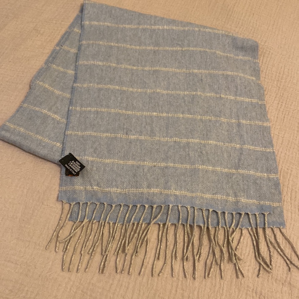 NAZARENO GABRIELLI  100% Cashmere Scarf . 13”64”
